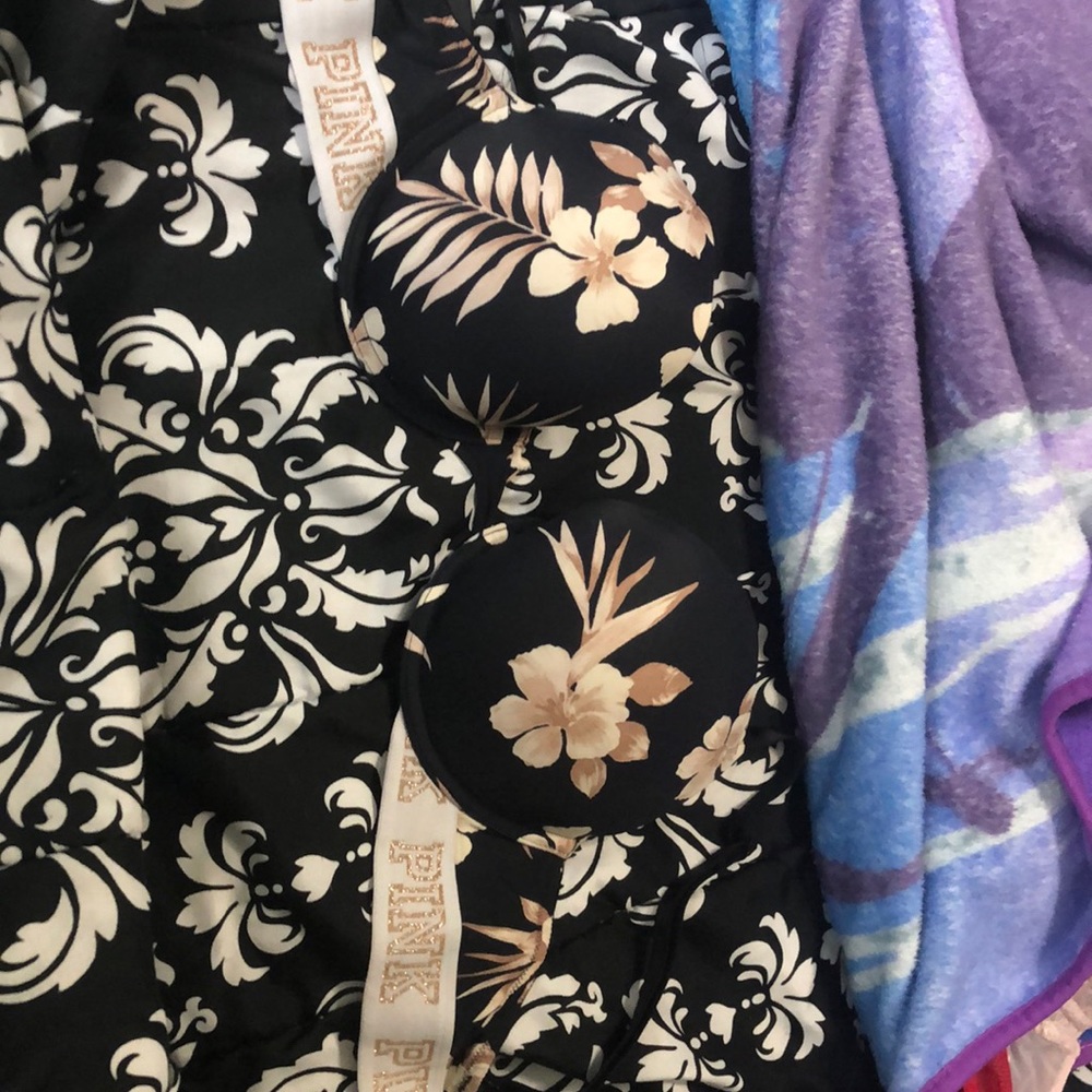 Used pink Victoria’s Secret bra